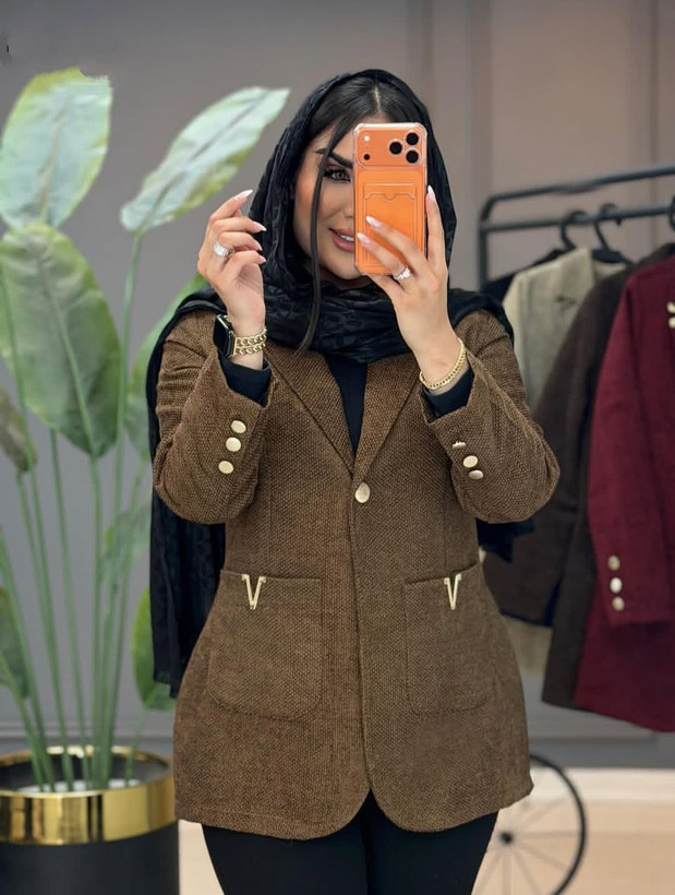 کت خاص و لاکچری زنانه مزونی مدل سهیلا کد 0007