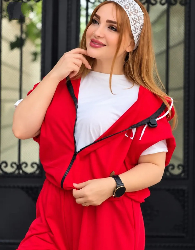 ست سه تیکه ـ وست شلوار تیشرت ـ جنس پنبه ـمدل نیوا ـکد 698078
